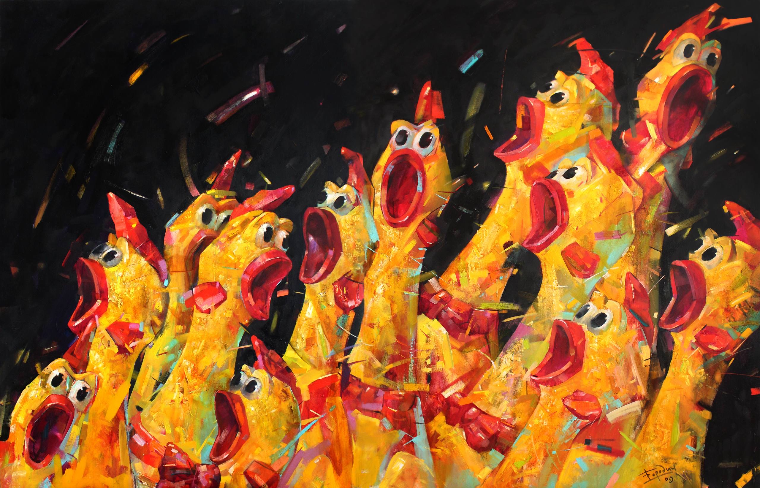 Резиновый хор. Rubber choir