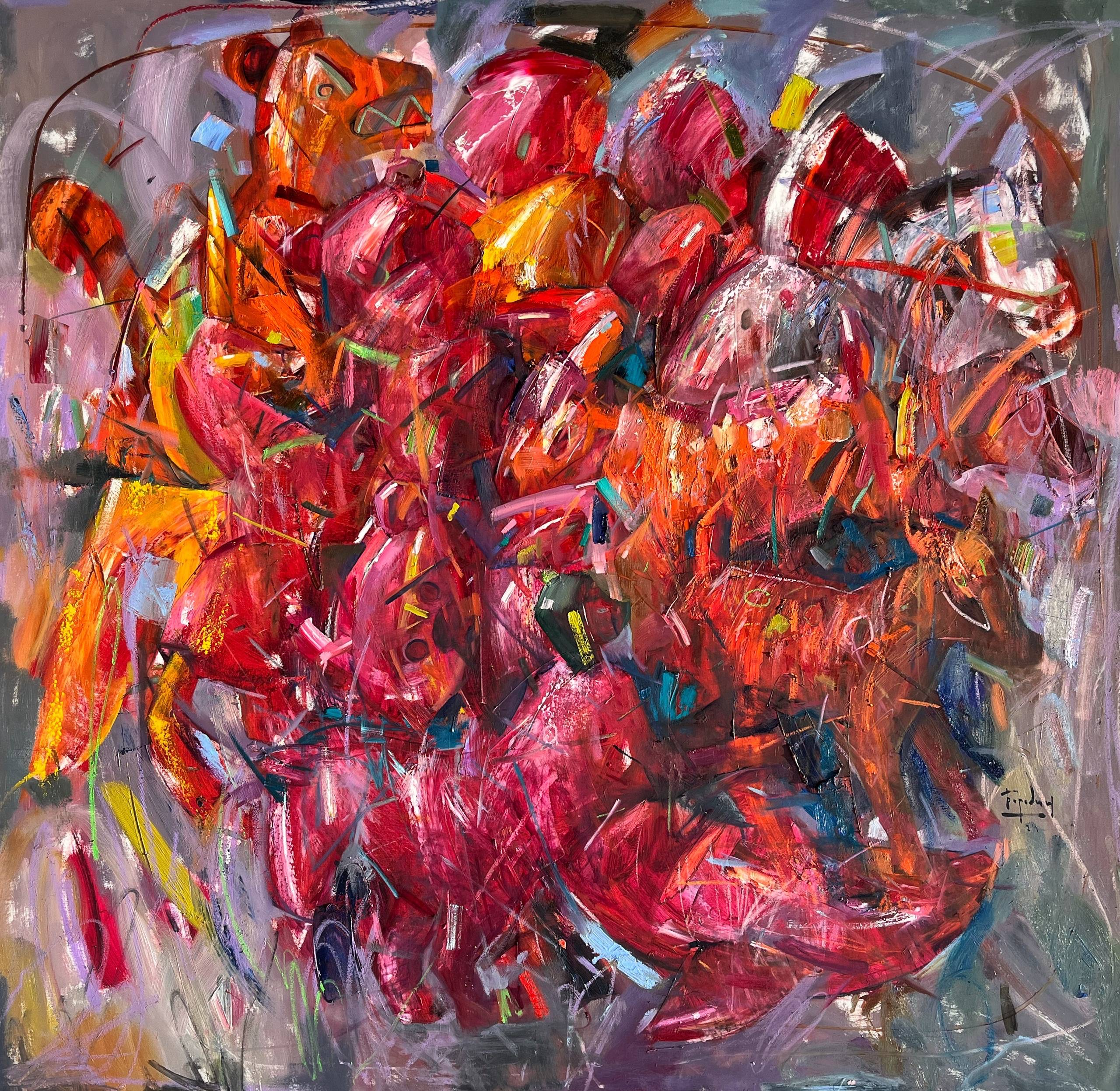 «Убегая от тигра наступили на дельфина»